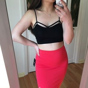 Black Strappy Bralette